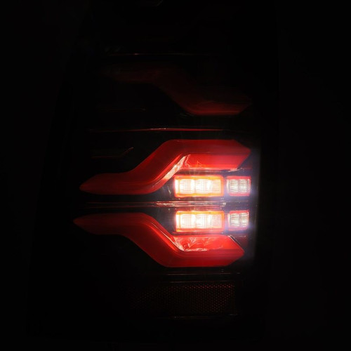 AlphaRex LUXX LED Taillights Black/Red Smoke Toyota Tacoma 2005-2015 Upgrade