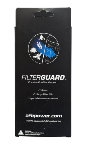 aFe POWER Filter GUARD Pre-Filter Black 28-10053