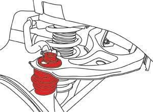 SPC Rear Adjustable Camber Balljoint Acura MDX 2014-2016