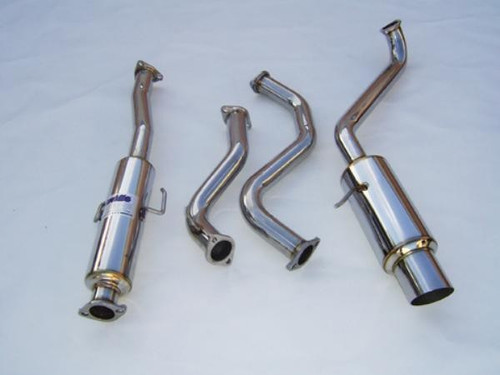 Invidia N1 Cat Back Exhaust For Honda CRX EF8 1988-1991 60mm Stainless