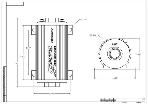 Aeromotive Eliminator Series Fuel Pump 11104 High Performance Street Strip