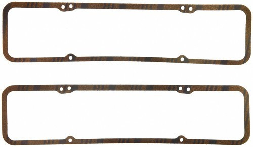 Fel-Pro Valve Cover Gasket Set 0.219in Cork for Small Block Chevy Pair