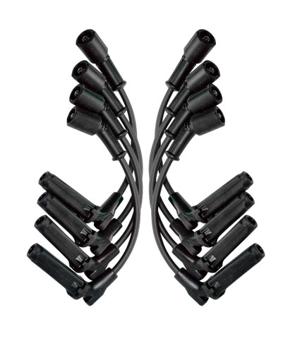 Moroso Ultra Spark Plug Wire Set GM LS-Series 11in Black Spiral Core