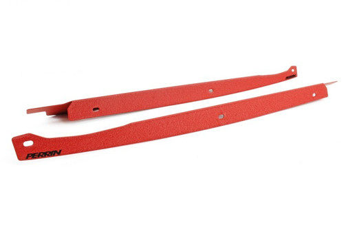 Perrin Performance Red Fender Shroud Set for Subaru WRX STI Impreza 2008-2014