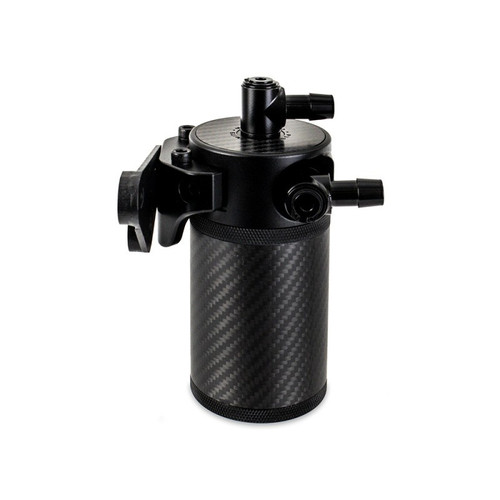 Mishimoto Carbon Fiber Baffled Oil Catch Can Kit for Chevrolet C8 Corvette 2020+