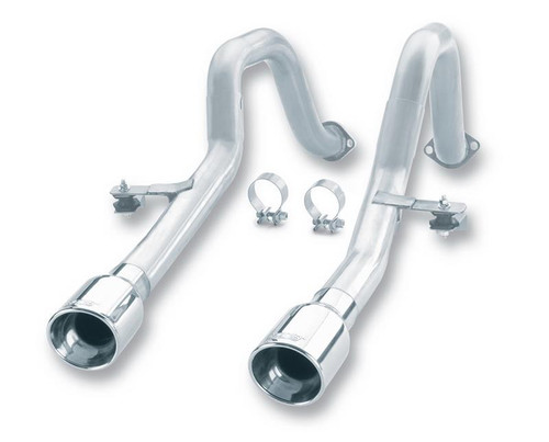 Borla Straight Pipe Exhaust System for 1997-2004 Chevrolet Corvette 5.7L C5 Z06