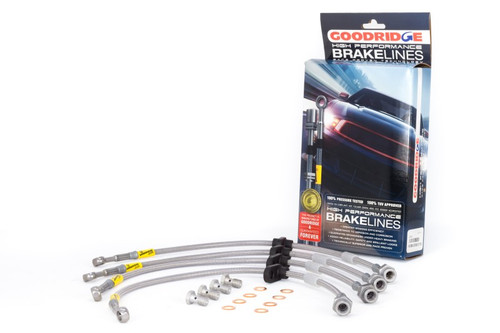 Goodridge G-STOP SS Braided Brake Line Kit Honda Accord 2000-2002 Part 20004