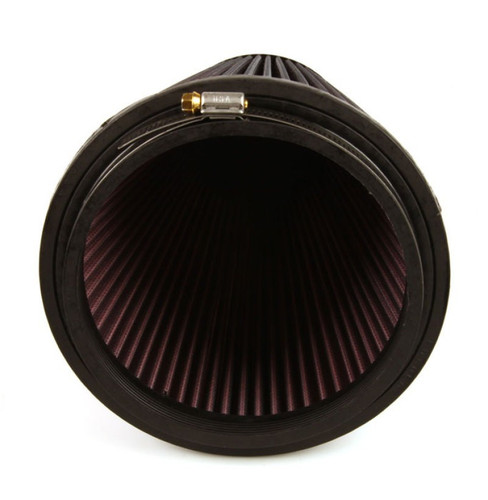 K&N RC-5046 Universal High Flow Air Filter Chrome Top 6 Inch Flange Red Cotton