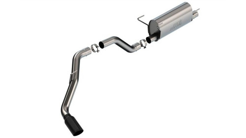 Borla S-Type Cat-Back Exhaust T-304 Stainless for 2019-23 Ram 2500/3500 6.4L V8