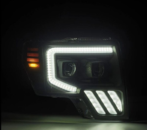 AlphaRex PRO-Series Projector Headlights Ford F-150 2009-2014 Black