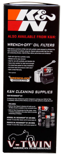 For K&N BU-9003 High-Flow Replacement Air Filter Fits Buell Motorcycles