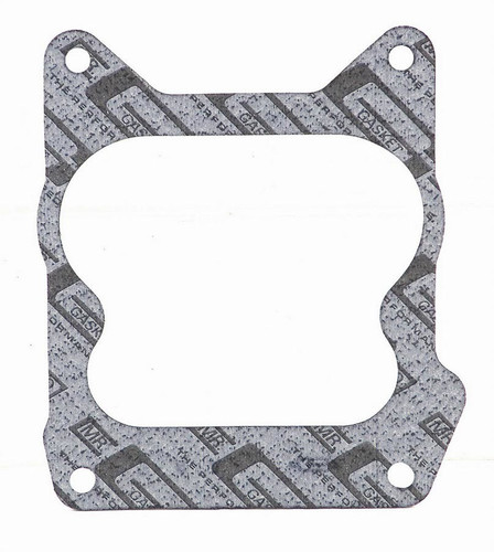 Mr Gasket Carburetor Base Plate Gasket 4-Barrel Gray Spread Bore Quadrajet Open
