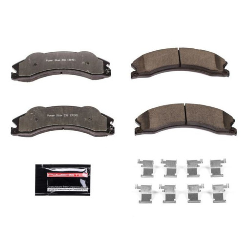 PowerStop Z36 Truck Tow Ceramic Brake Pads Chevy Express 3500 GMC Savana 3500