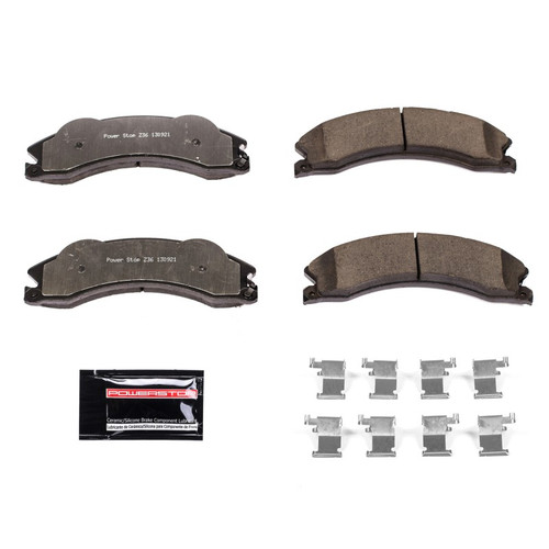 PowerStop Z36 Truck Tow Ceramic Brake Pads Chevy Express 3500 GMC Savana 3500