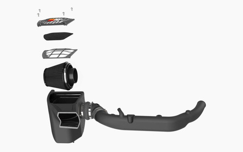 K&N Cold Air Intake 30-2619 DryFlow Synthetic for Ford Bronco 2.7L V6 2021-2023