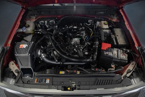 K&N Cold Air Intake 30-2619 DryFlow Synthetic for Ford Bronco 2.7L V6 2021-2023