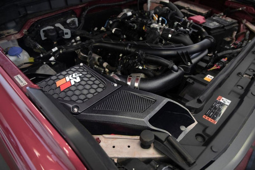 K&N Cold Air Intake 30-2619 DryFlow Synthetic for Ford Bronco 2.7L V6 2021-2023