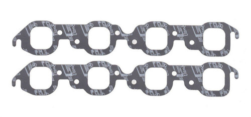 Mr Gasket 5910 BBC Square Port Header Gasket Steel Core Pair