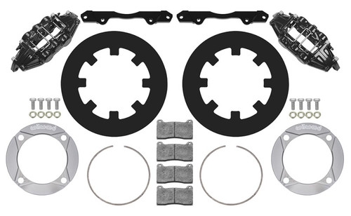 Wilwood Front Brake Kit Polaris RZR XP 1000 11.25in Black 140-16632