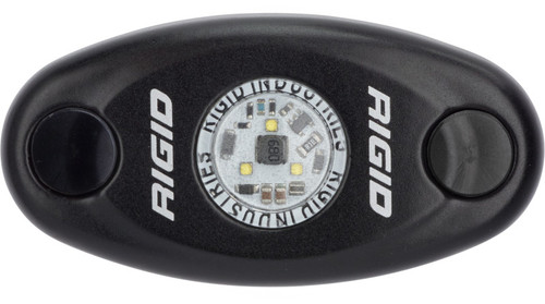 Rigid Industries A-Series LED Light Low Power Black Cool White