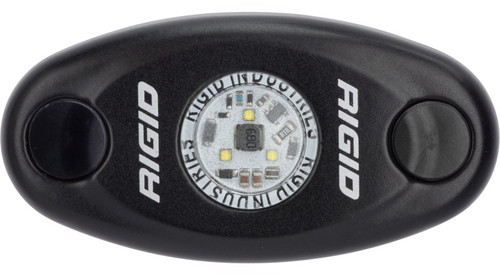 Rigid Industries A-Series LED Light Low Power Black Cool White