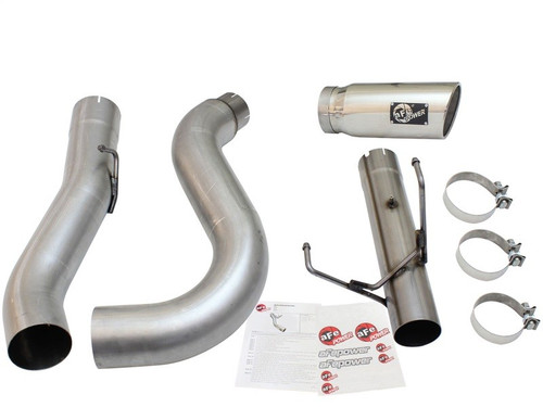 aFe MACHForce XP 5in DPF Back Exhaust for Ram 2500 3500 6.7L 13-15 Diesel