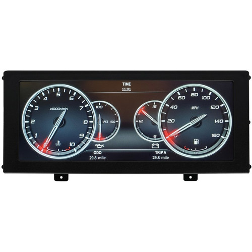 AutoMeter InVision Digital Instrument Display Color LCD Panel Mount Gauge