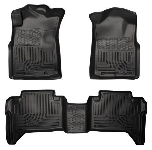 Husky Liners WeatherBeater Floor Mats Front & 2nd Row for Toyota Tacoma 2005-15