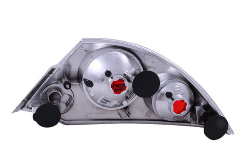ANZO Tail Light Assembly Mitsubishi Eclipse 2000-2005 Clear Lens Black Pair