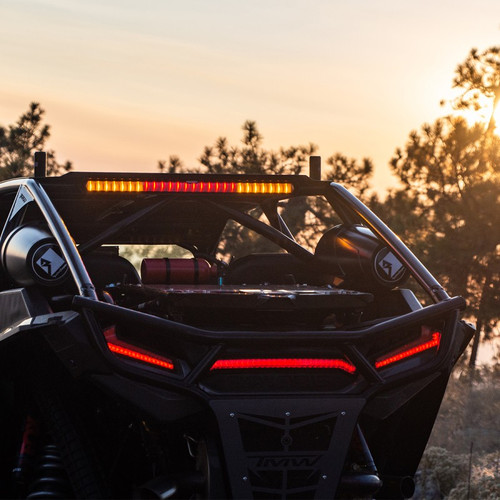 Rigid Universal Industries 28" Rear Facing Chase LED Light Bar 27 Modes 5 Colors