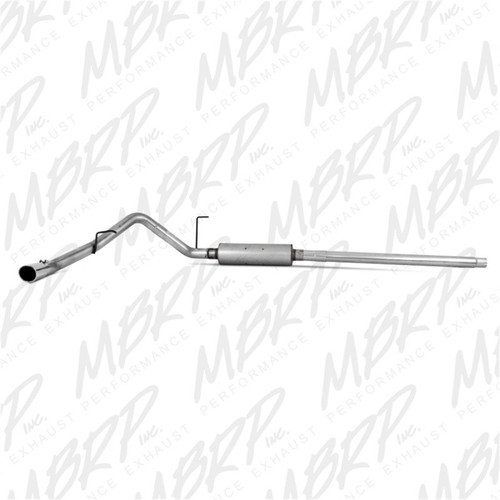 MBRP Armor Lite Series Cat Back Exhaust System Single for 2004-08 Ford F-150 FX2