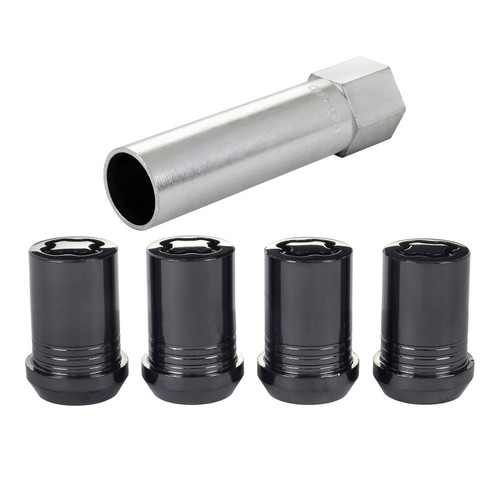 McGard Black Tuner Cone Seat Wheel Lock Set For 2001-2003 Nissan Maxima