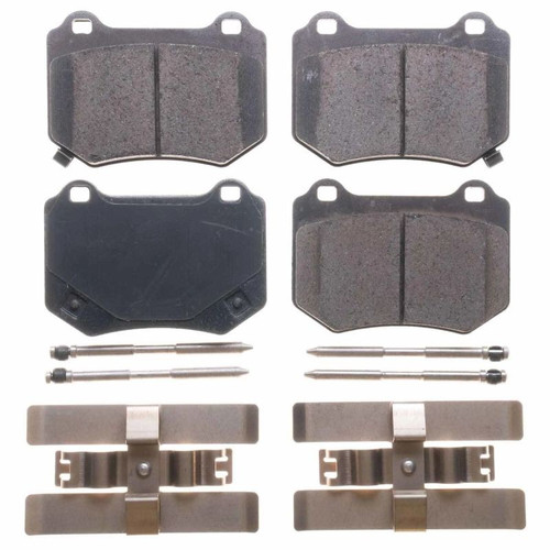 PowerStop Z17 Evolution Plus Ceramic Brake Pads Subaru WRX STI with Hardware