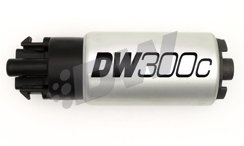 DeatschWerks DW300C 340LPH Compact Fuel Pump w/ Universal Install Kit