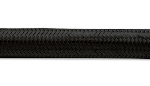 Vibrant -10AN Black Nylon Braided Flex Hose 20ft Roll Oil Fuel Coolant Line