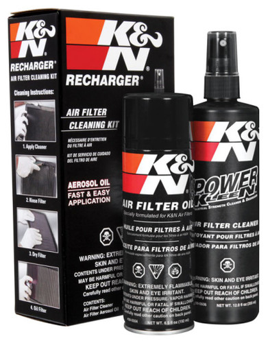 K&N Engineering Aerosol Oil Recharger Kit 99-5000 for Air Filter Maintenance