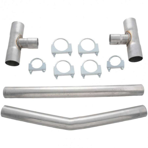 Flowmaster Balance Pipe Kit 2.5in Steel Exhaust H-Pipe