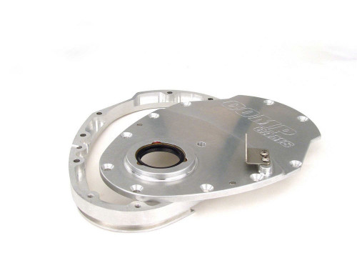 Comp Cams 2-Piece Aluminum Timing Cover for Small Block Chevy SBC V6 Engines 210