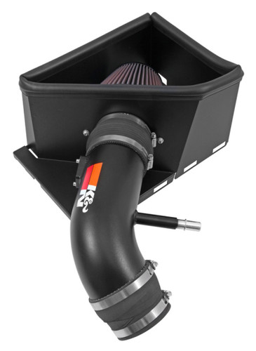 K&N 77-1568KTK Cold Air Intake Kit for Ram 2500/3500 6.4L V8 2014-2015 +16HP