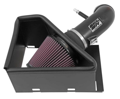 K&N 77-1568KTK Cold Air Intake Kit for Ram 2500/3500 6.4L V8 2014-2015 +16HP