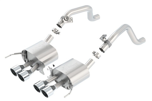 Borla ATAK Axle-Back Exhaust for 2014-2019 Chevrolet Corvette C7 w/ AFM NPP