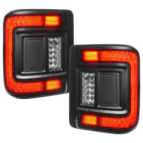 Oracle Flush Mount Tinted LED Tail Lights for Jeep Wrangler JL 2018+ LED