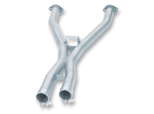 Borla Stainless Steel X Pipe with Mid Pipes for 16-24 Chevrolet Camaro SS LT1 V8
