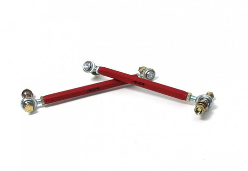 Alta Adjustable Rear Sway Bar End Links Red for Mini Cooper S JCW 20022012