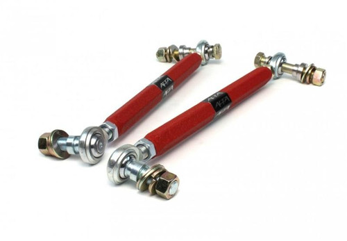 Alta Adjustable Rear Sway Bar End Links Red for Mini Cooper S JCW 20022012