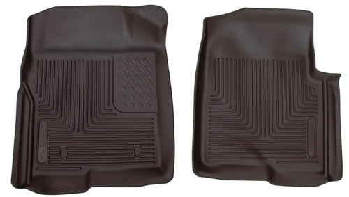 Husky Liners Ford X-Act Contour Front Floor Liners Black Textured Plastic