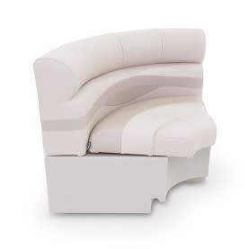 Taylor Made LCI 32x32 30' Radius Corner Boat Cushion Grey Marine Seat Pad