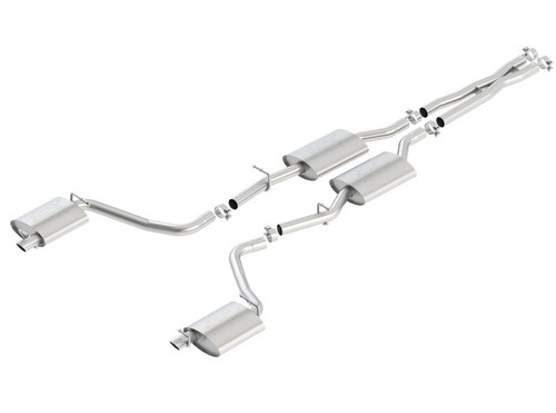 Borla ATAK Cat Back Exhaust System For Dodge Challenger V6 3.6L 2015-23