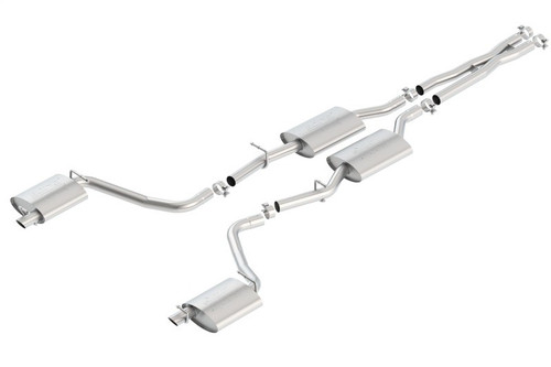 Borla ATAK Cat Back Exhaust System For Dodge Challenger V6 3.6L 2015-23
