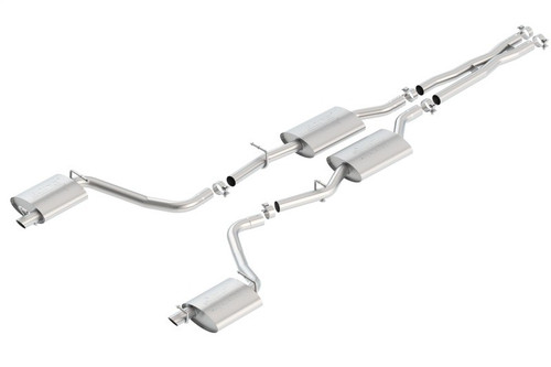 Borla ATAK Cat Back Exhaust System For Dodge Challenger V6 3.6L 2015-23